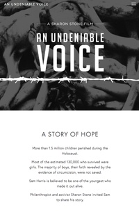 An Undeniable Voice Poster