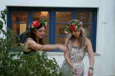 Mykonos Biennale 2015 - Film Festival - The Traperzi Collective Perfomance at the Mykonos Annex / School Fine Arts