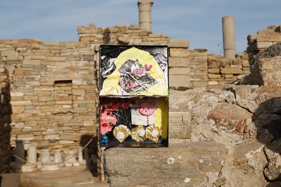 Mykonos Biennale - Antidote Box - screen shot Mykonos Biennale - Antidote Box - screen shot
