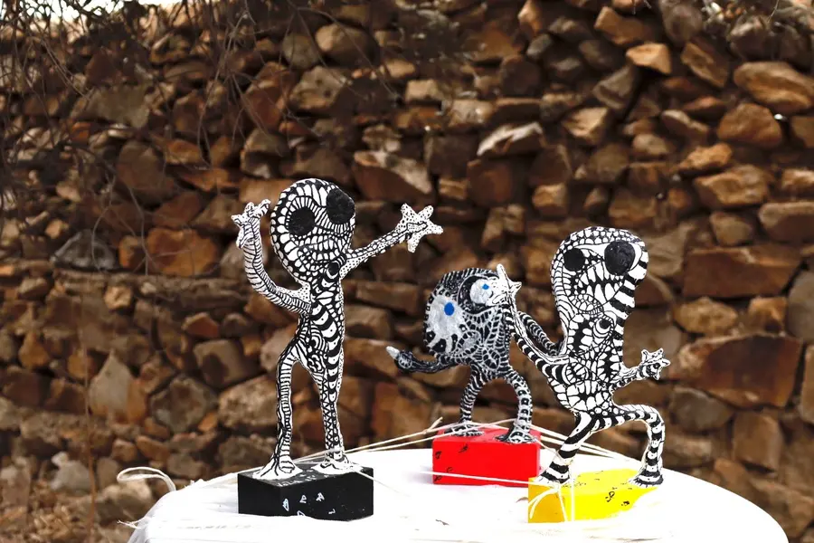 Mykonos Biennale  -  Monsters inside and beyond us - screen shot